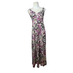 Ann Taylor Multi-Color Maxi Dress. Sz S